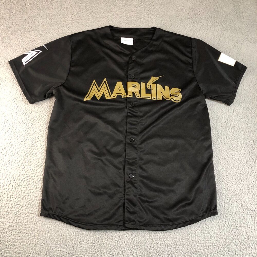 Miami Marlins Jersey Extra Large XL Ichiro Suzuki #51 Baseball Logo Sportswear
